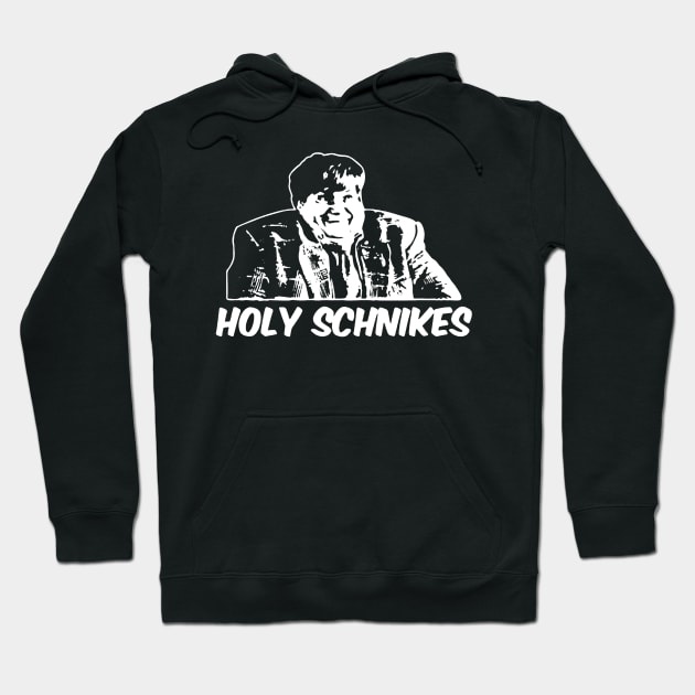 Holy Schnikes Humorous Hoodie by jeremiepistrefreelance